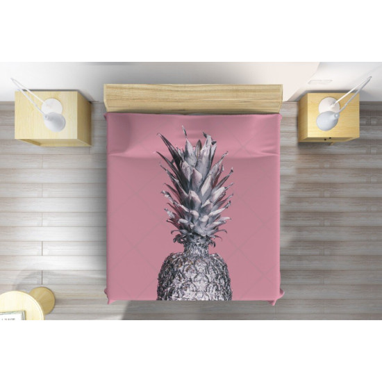 Přehoz na postel - Art pineapple