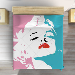Luxusní přehoz na postel - Merilyn Monroe
