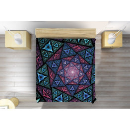Přehoz na postel 3D - Magic Wall