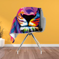 Teplá deka - Colorful Lion