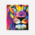 Teplá deka - Colorful Lion