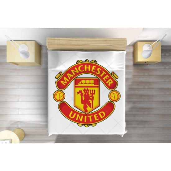 Přehoz přes postel - Manchester United White