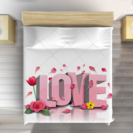 Přehoz na postel - Long Live Love