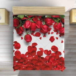Romantické přehoz na postel - Roses Romance