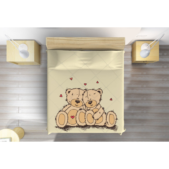 Přehoz přes postel - Bears In Love