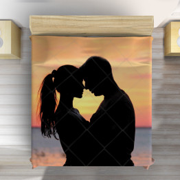 Romantické přehoz na postel - Sunset Love