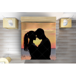 Romantické přehoz na postel - Sunset Love