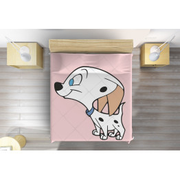 Přehoz na postel pro děti - 101 Dalmatians