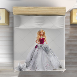 Přehoz na postel pro holčičku - Barbie Doll