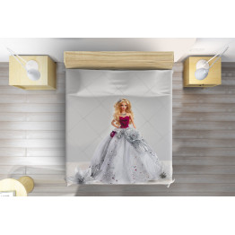 Přehoz na postel pro holčičku - Barbie Doll