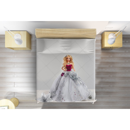 Přehoz na postel pro holčičku - Barbie Doll