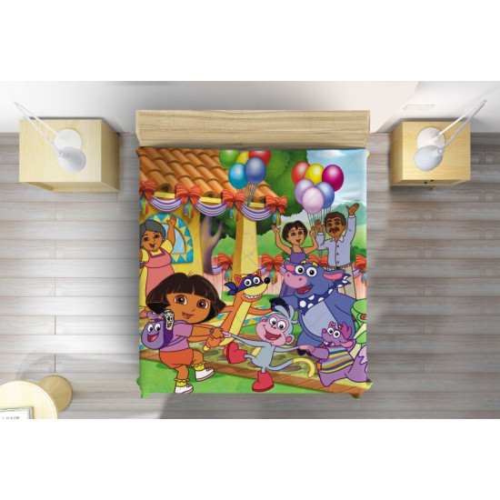 Přehoz přes postel - Dora The Explorer