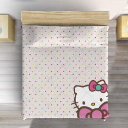 Přehoz přes postel - Hello Kitty