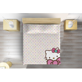Přehoz přes postel - Hello Kitty