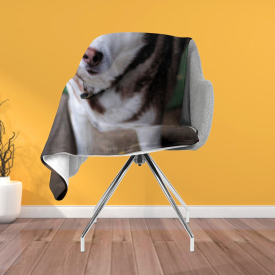 Fleecová deka - Husky Brown