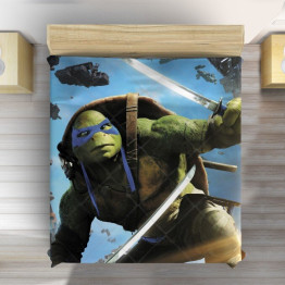 Přehoz přes postel 3D - Leonardo Turtle