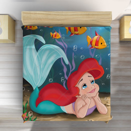 Přehoz na postel pro holky - The Little Mermaid