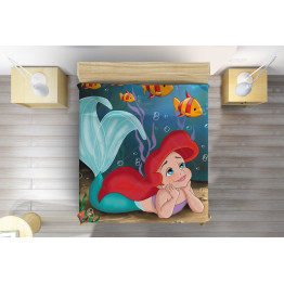 Přehoz na postel pro holky - The Little Mermaid