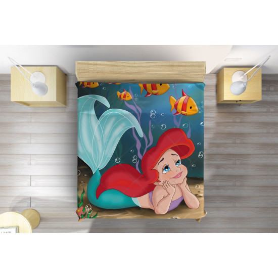 Přehoz na postel pro holky - The Little Mermaid