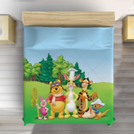 Přehoz přes postel Medvídek Pú - Pooh