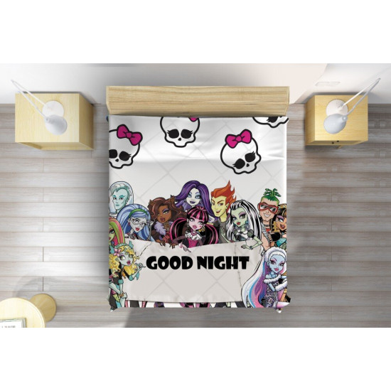 Přehoz na postel - Monster High Good Night
