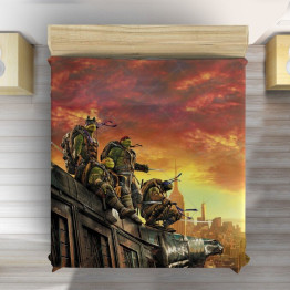 Přehoz na postel - Ninja Turtles