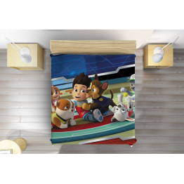 Přehoz přes postel Tlapková patrola - Paw Patrol Dogs