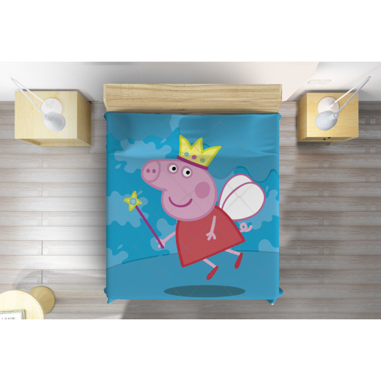 Přehoz přes postel Prasátko Peppa