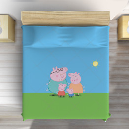 Přehoz na postel - Peppga Pig