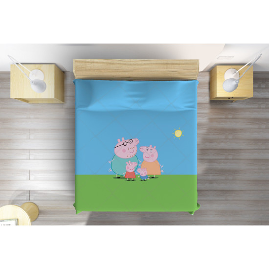 Přehoz na postel - Peppga Pig