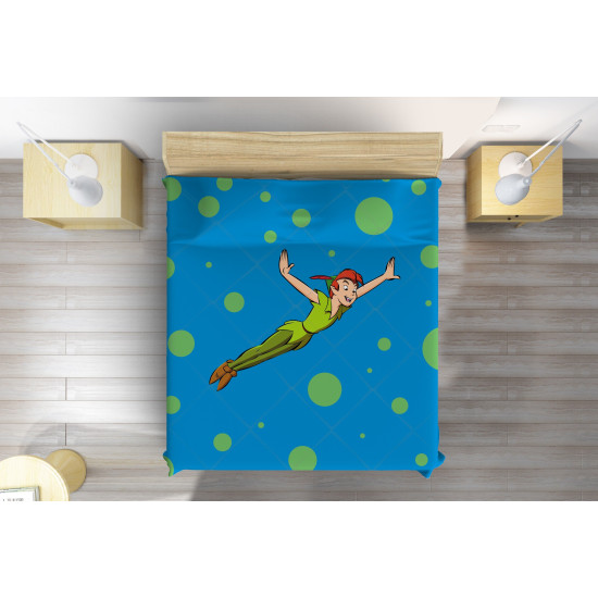 Přehoz přes postel 3D - Peter Pan