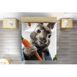 Dětský přehoz na postel - Peter Rabbit