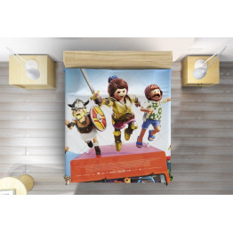 Přehoz na postel pro děti - Playmobil