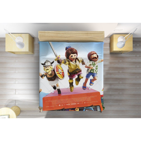 Přehoz na postel pro děti - Playmobil