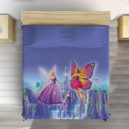 Přehoz přes postel pro slečny - Fairy Princesses