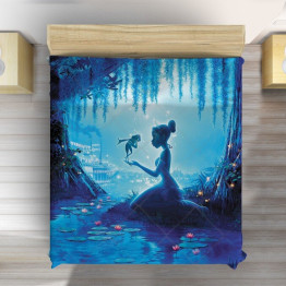 Dětský přehoz na postel - The Princess And The Frog