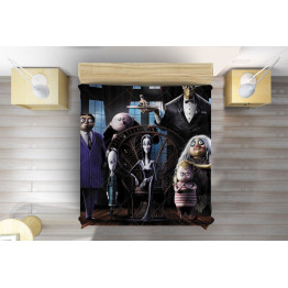 Přehoz na postel - Addams Family