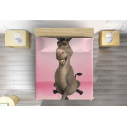 Přehoz na postel pro děti - Donkey Shreck