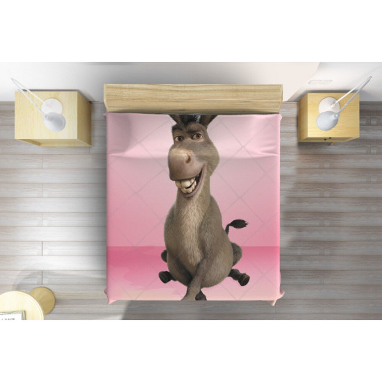 Přehoz na postel pro děti - Donkey Shreck