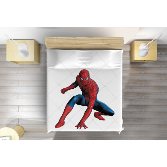 Přehoz na postel - Spiderman White