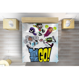 Přehoz na postel 3D - Teen Titan Go