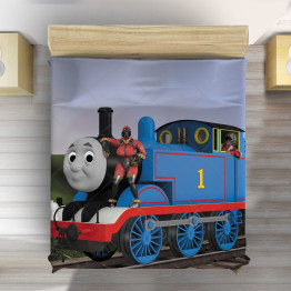 Dětský přehoz na postel 3D - Thomas And Friends