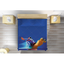 Přehoz na postel pro děti 3D - Turbo