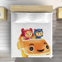 Přehoz na postel pro děti 3D - Umizoomi