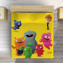Přehoz na postel 3D - Ugly Dolls