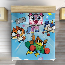 Přehoz přes postel 3D - Unikitty Csoda Kitty