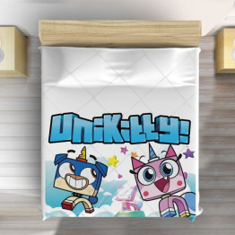 Luxusní přehoz na postel - Unikitty White