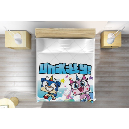 Luxusní přehoz na postel - Unikitty White