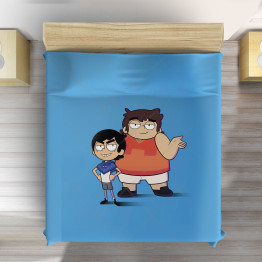 Přehoz na postel pro děti 3D - Victor And Valentino