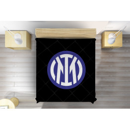 Přehoz přes postel fotbal 3D - Inter New Logo